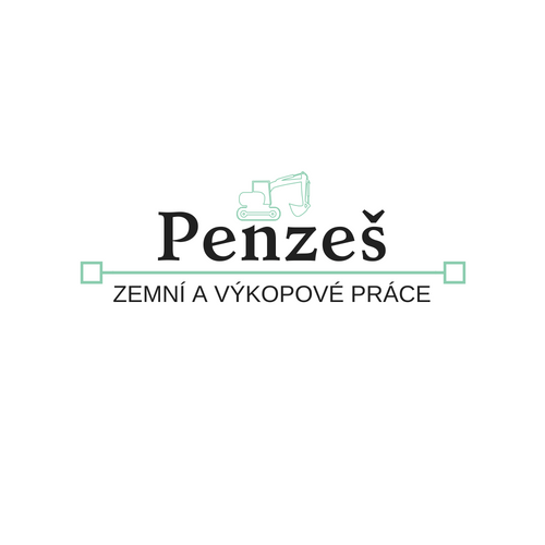 Logo Zemní a výkopové práce Penzeš