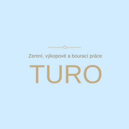 Logo Zemní, výkopové a bourací práce Turo